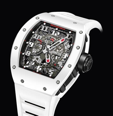 richard mille white red|richard mille price list.